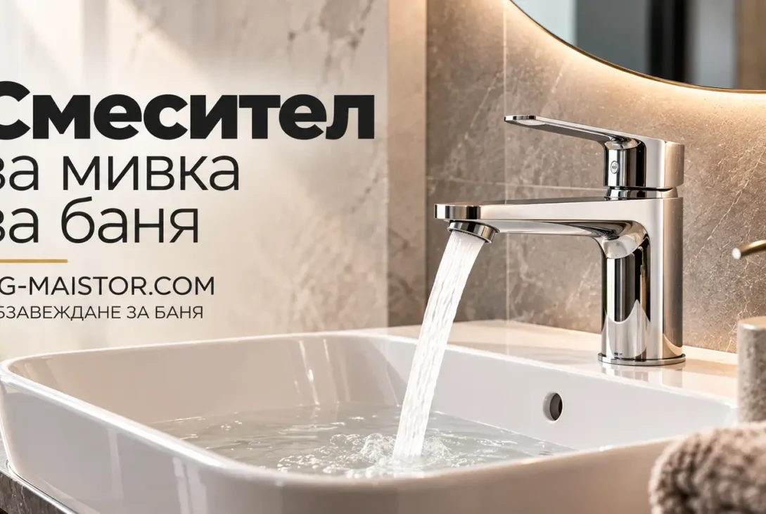 Смесител за мивка за баня | bg-maistor.com